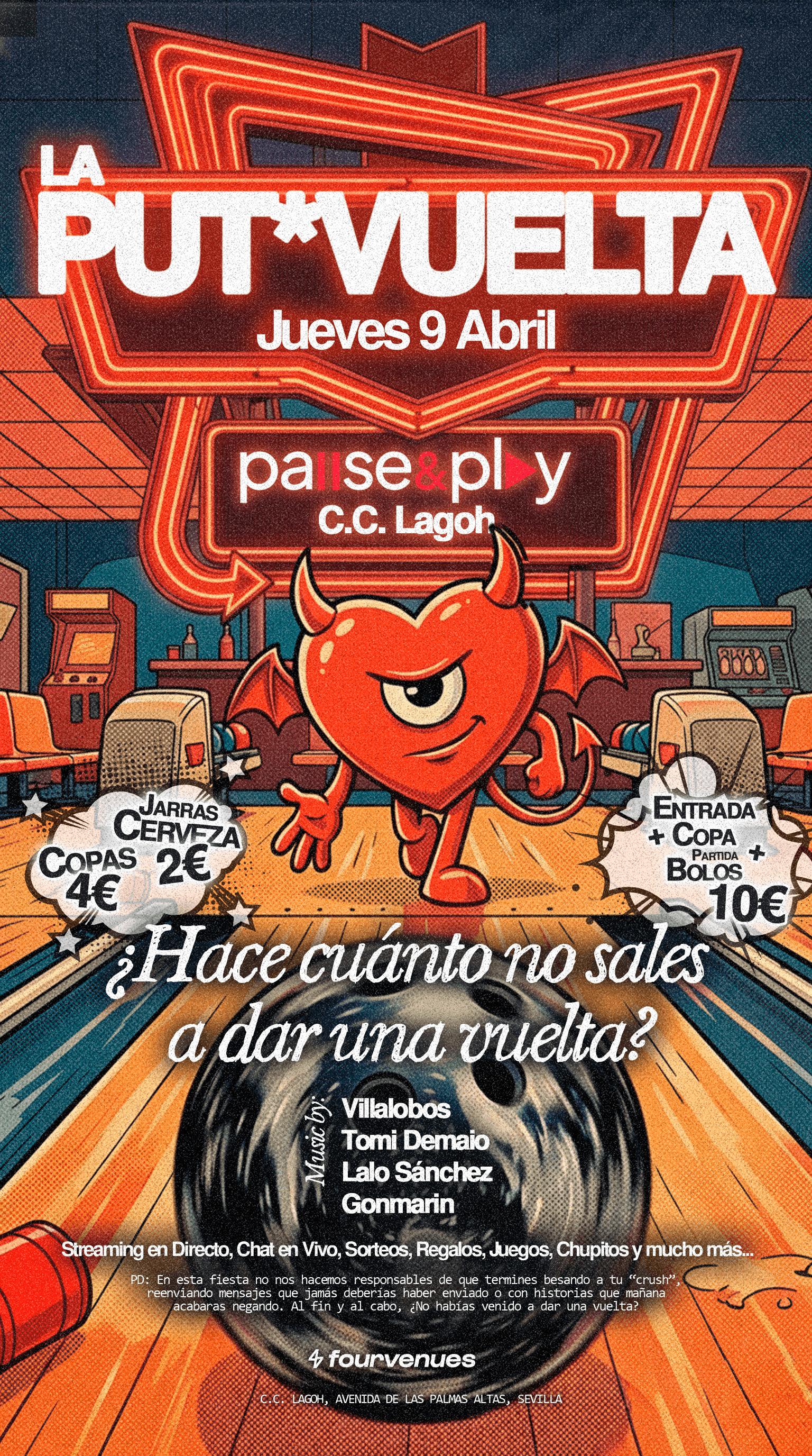 PREVIA LA PUT*VUELTA EN PAUSE & PLAY